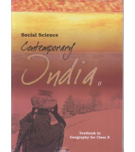 Contempropry India - Geogrophy english book for class 10Published by NCERT of UPMSP